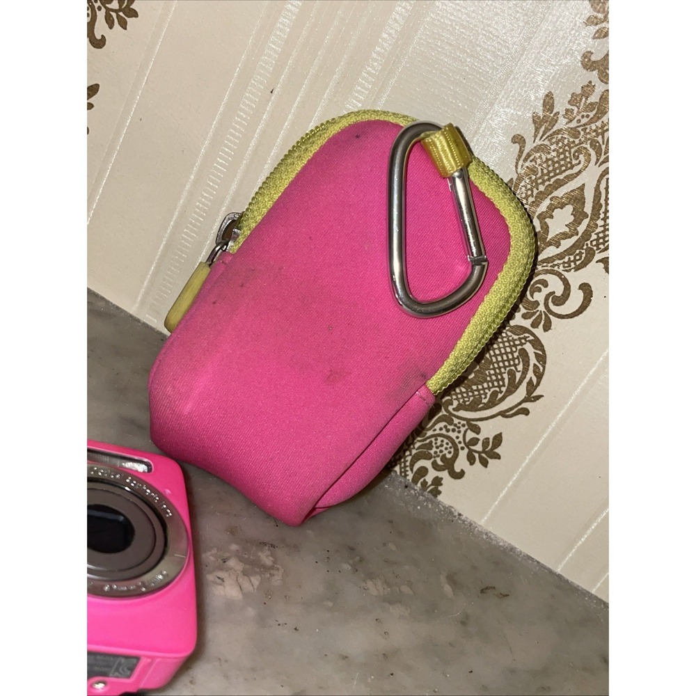 Kodak Digital Camera EasyShare Mini M200 Hot Pink 10.0MP w/ Case & Battery - Picture 10 of 15